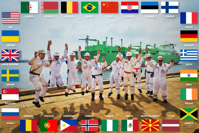 Nationalities at BW LNG